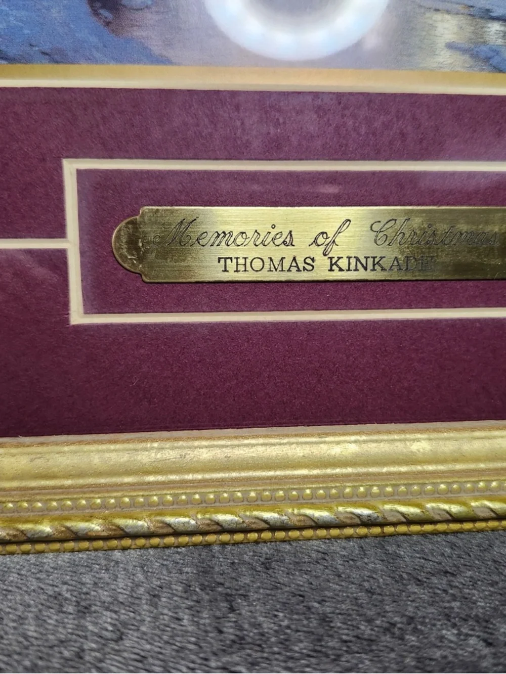 “Memories of Christmas”- Thomas Kinkade - Picture 2 of 4